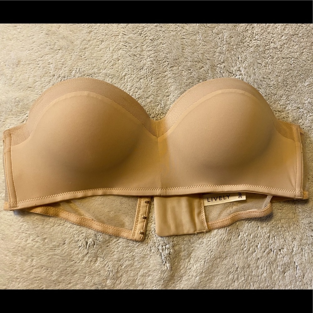Lively 36A Strapless No-Wire Bra